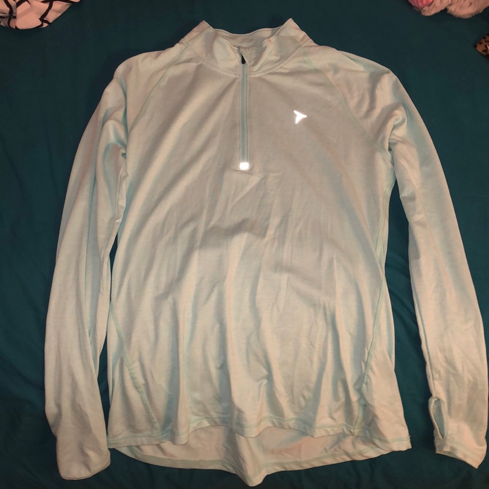Light blue workout jacket!